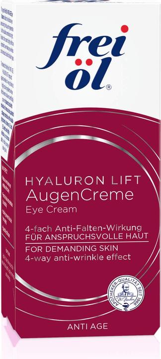 Image du produit Frei Öl Crème contour des yeux Anti Age Hyaluron Lift, 15 ml CRE (Crème, 15 ml)