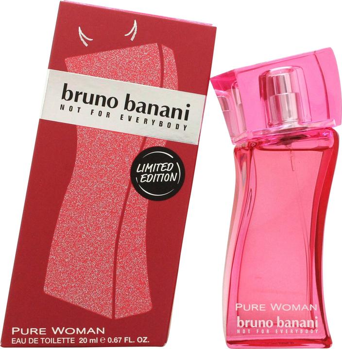 Immagine prodotto Bruno Banani Pure Woman Eau de Toilette 20ml Spray - Edizione Limitata (Eau de toilette, 20 ml)