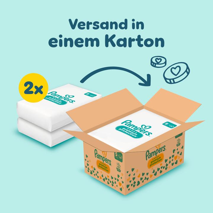 Produktbild Pampers Premium Protection (Gr. 5, Monatsbox, 152 Stück)