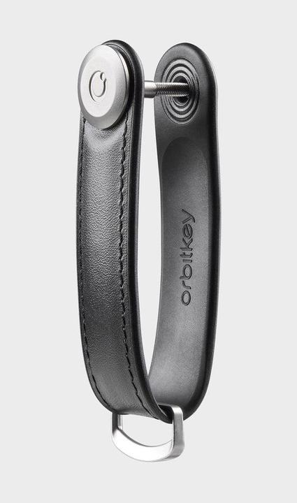 Actual product image Orbitkey Hybrid Leather Key Organiser - Black