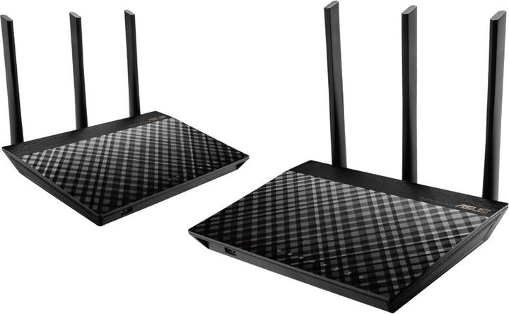 Produktbild ASUS AiMesh AC1900 WiFi System (RT-AC67U 2 Pack)