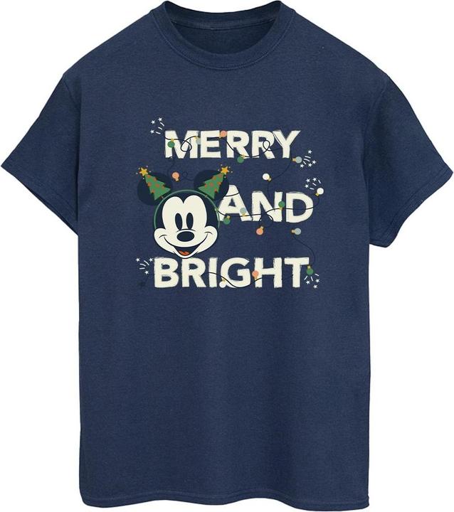 Image du produit Disney - T-shirt MICKEY MOUSE MERRY & BRIGHT - Femme (3XL)