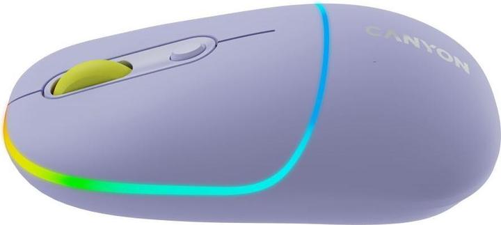 Produktbild Canyon MW-22, 2in1 wireless optical mouse Bluetooth / Wireless USB, 800/1200/1600 DPI, 4 print (Kabellos)