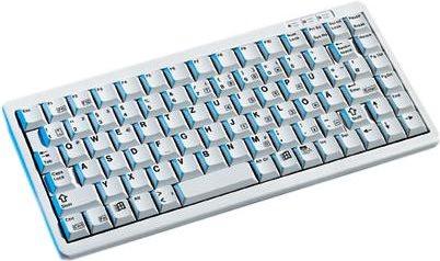 Actual product image CHERRY Keyboard grey Compact Layout DE (DE, Cable)