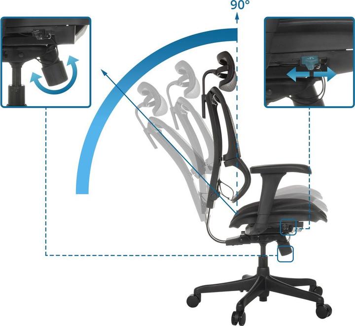 Image du produit Hjh Office Ergohuman Slim Eco F Gen2