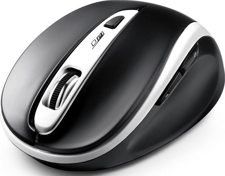 Actual product image Perixx PERIMICE-721 WB Ergonomic mouse wireless white-black 5 buttons (Wireless)