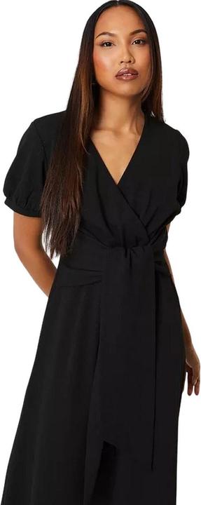 Image du produit Debenhams Womens/Ladies - Robe midi en jersey texturé avec ceinture (38 D)