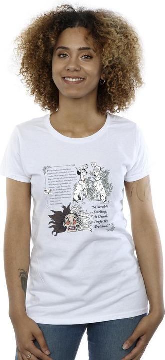 Immagine prodotto Disney 101 Dalmatians Miserable Darling Maglietta Donna (XXL)