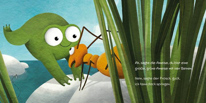 Immagine prodotto Die Ameise und der Frosch (Tedesco)
