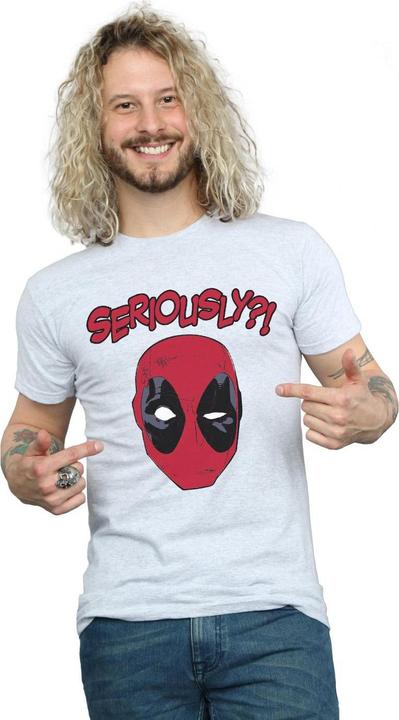 Immagine prodotto Deadpool Seriously Maglietta Uomo (L)