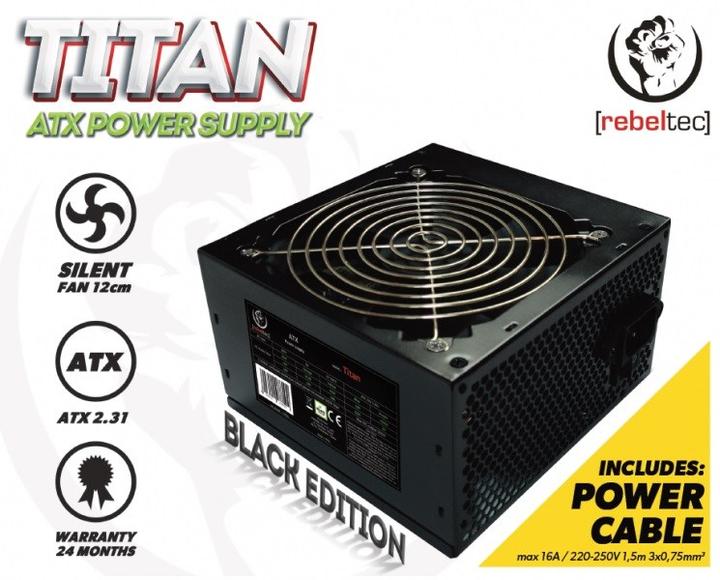 Image du produit Rebeltec TITAN 400 ATX power supply ver. 2.31 (400 W)
