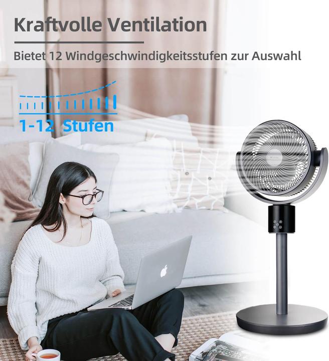 Produktbild Be Cool BC18STTIDC Ventilator 2 in 1 Stand- und Tischventilator