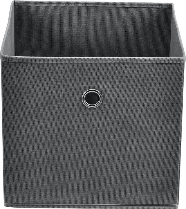 Actual product image En.Casa Folding box set of 10 30x30x28 cm non-woven dark grey (30 x 30 x 28 cm, 25.20 l)