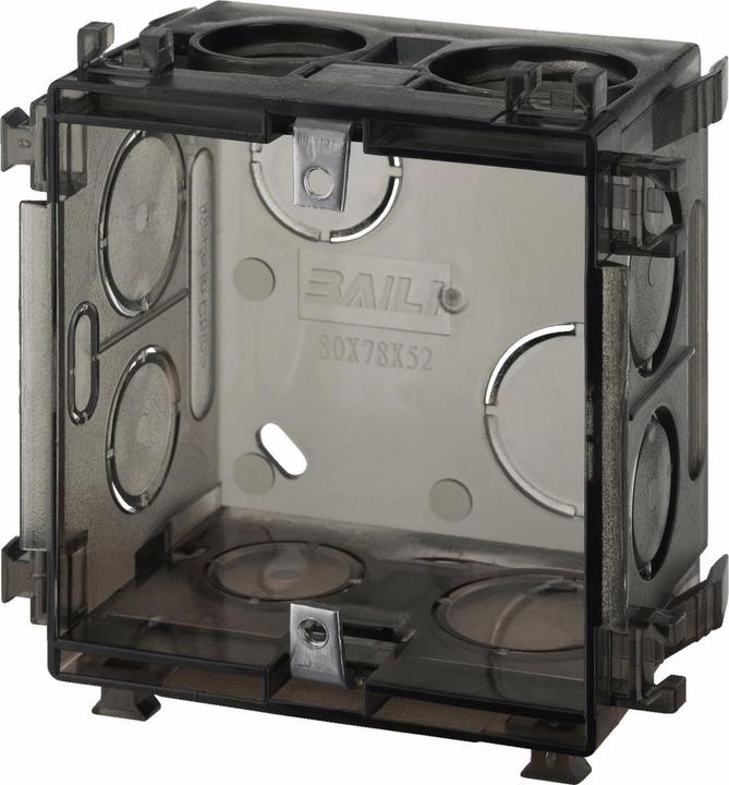 Actual product image Monacor Flush-mounted flush-mounted housing 91x 91x52mm