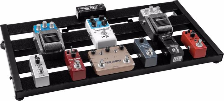 Produktbild Dimavery Pedal Board 60x7x30,5cm (Instrumenten Fusspedal)