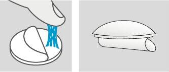 Image du produit Fix-o-moll Ritterrath (2 pièce(s), Ø 3 cm)