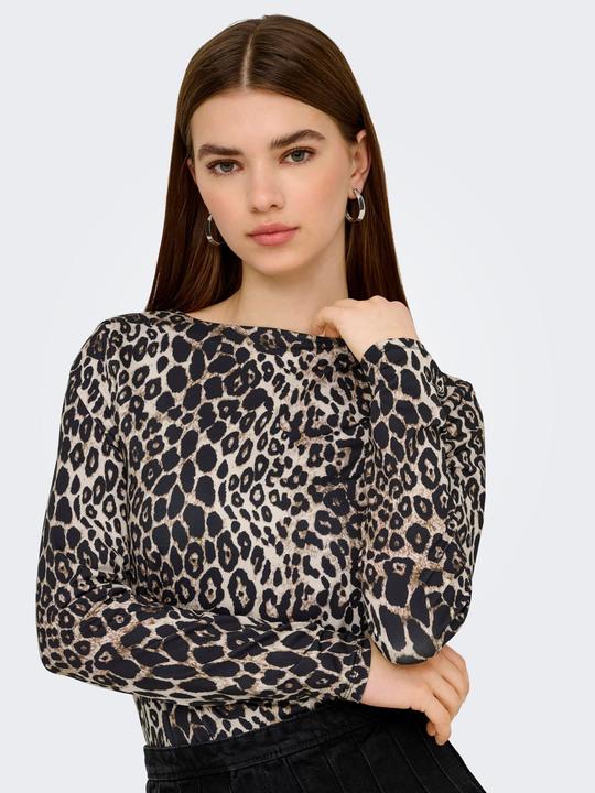 Produktbild Only Onllone Aop L/S Two Way Top Jrs (XS)