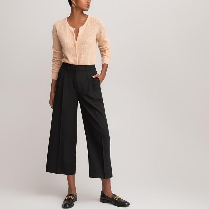 Produktbild La Redoute Collections Weite Bundfaltenhose (34)