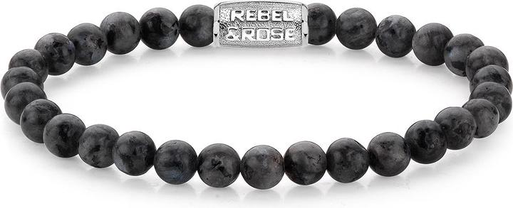 Image du produit Rebel & Rose Bracelet Grey Seduction RR-60026-S-M Unisexe (17.50 cm, Acero inoxidable, Larviquíticos)