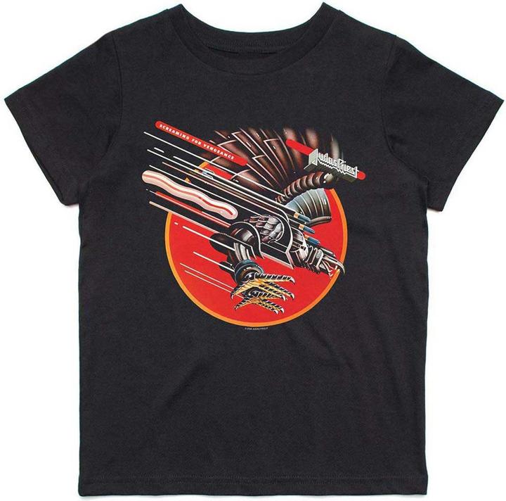 Image du produit Judas Priest T-shirt en coton enfants/enfants "Screaming For Vengeance" (cri de vengeance) (146, 152)