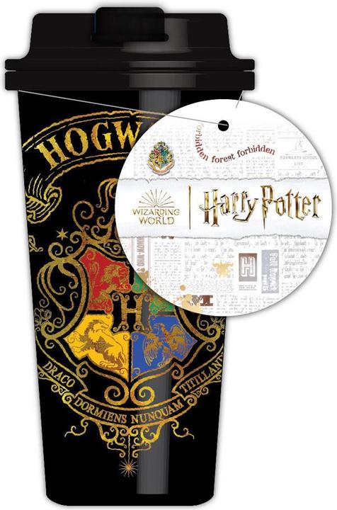 Actual product image Blue Sky Harry Potter mug de voyage Colourful Crest (0.45 l)