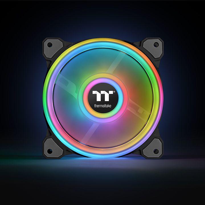 Actual product image Thermaltake Riing Quad 12 RGB (120 mm, 3 x)