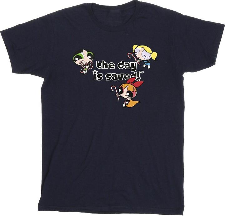 Immagine prodotto The Powerpuff Girls Girls The Day Is Saved Maglietta Ragazzi (140, 146)