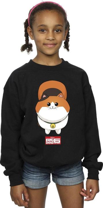 Produktbild Disney Big Hero 6 Baymax Kitten Face Sweatshirt Mädchen (140, 146)
