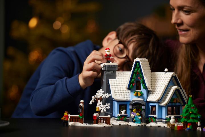 Produktbild LEGO Besuch des Weihnachtsmanns (10293, LEGO Creator Expert, LEGO Seltene Sets)