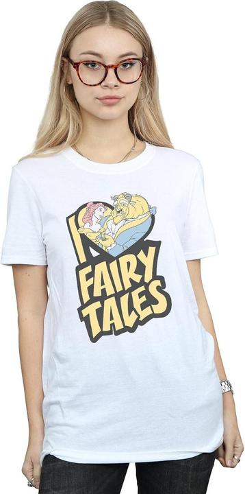 Image du produit Disney - T-shirt BEAUTY AND THE BEAST LOVE FAIRY TALES - Femme (XXL)