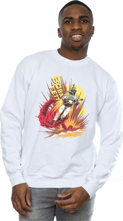 Immagine prodotto Star Wars Boba Fett Rocket Powered Felpa Uomo (3XL)