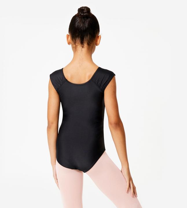 Produktbild Starever Tanzbody kurzarm Mädchen schwarz (8, 9, 10)