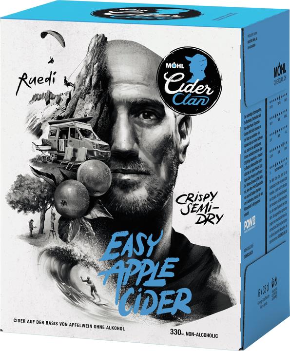 Produktbild Möhl EASY Apple Alkoholfrei Kiste (24 x 33 cl)