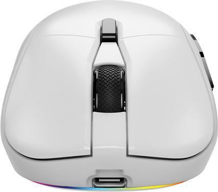 Produktbild Savio RIFT WHITE Gaming-Maus RGB Dual Mode (Kabelgebunden, Kabellos)