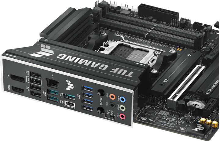 Immagine prodotto ASUS TUF Gaming B850M-Plus Wifi (AM5, AMD B850, mATX)