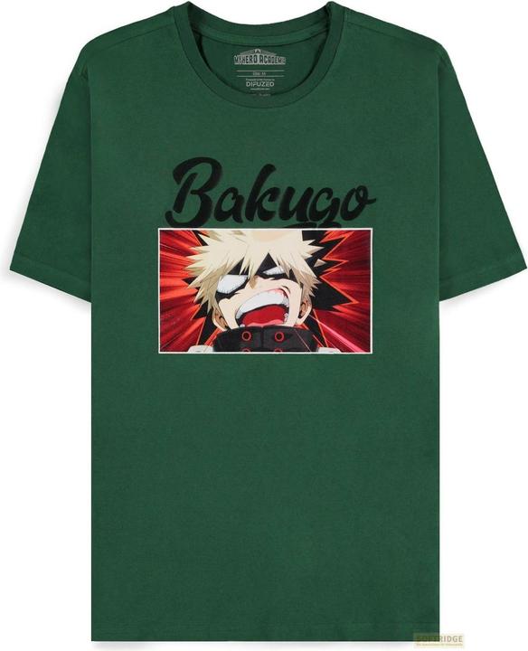 Actual product image Difuzed MY HERO ACADEMIA - Green Bakugo - T-shirt Homme (XS) (XS)