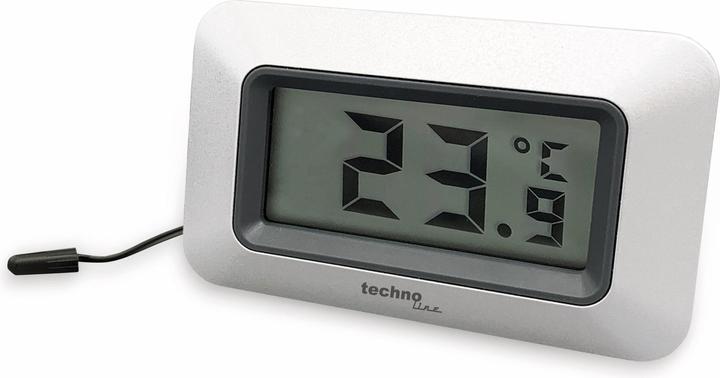 Immagine prodotto Technoline WS7003 ThermoMetro digitale con sonda a cavo (lunghezza del cavo: 3,15 m)