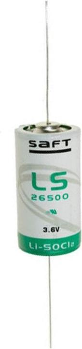 Saft Batterie LS26500, C-Size mit axialem Draht (1 Stk., C, 150 mAh)