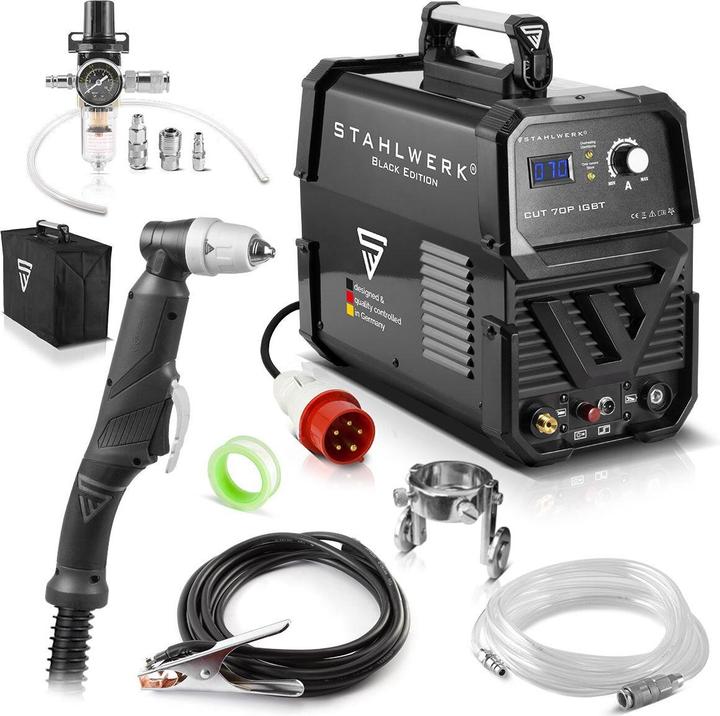 Actual product image Stahlwerk Plasma cutter CUT 70 P IGBT with 70 amps and pilot ignition