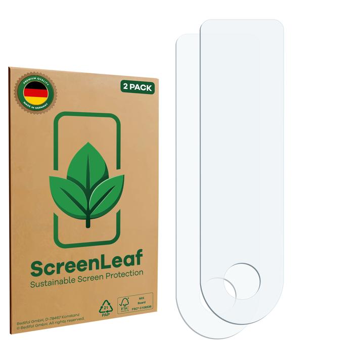 Produktbild ScreenLeaf Schutzfolie nachhaltiger Displayschutz Display Schutz Folie Klar Transparent