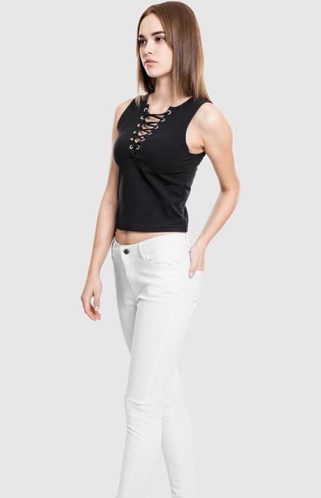 Produktbild Urban Classics Ladies Lace Up Cropped Top (XS)