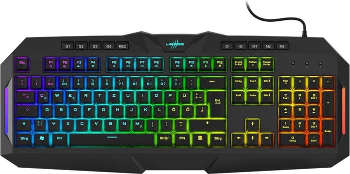 Urage Gaming-Tastatur Exodus 700 Semi-Mechanical, Schwarz (DE, Kabelgebunden)