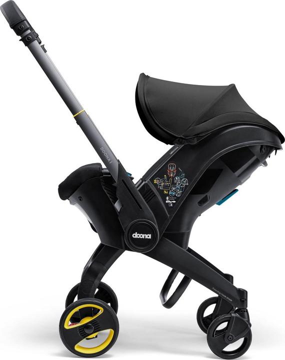 Actual product image Doona i with Isofix base (Reboarder, ECE R129/i-Size Standard)