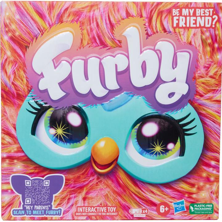 Image du produit Furby Jouet interactif (orange) - voix allemande (22.86 cm)