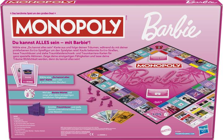 Produktbild Monopoly Barbie (Deutsch)