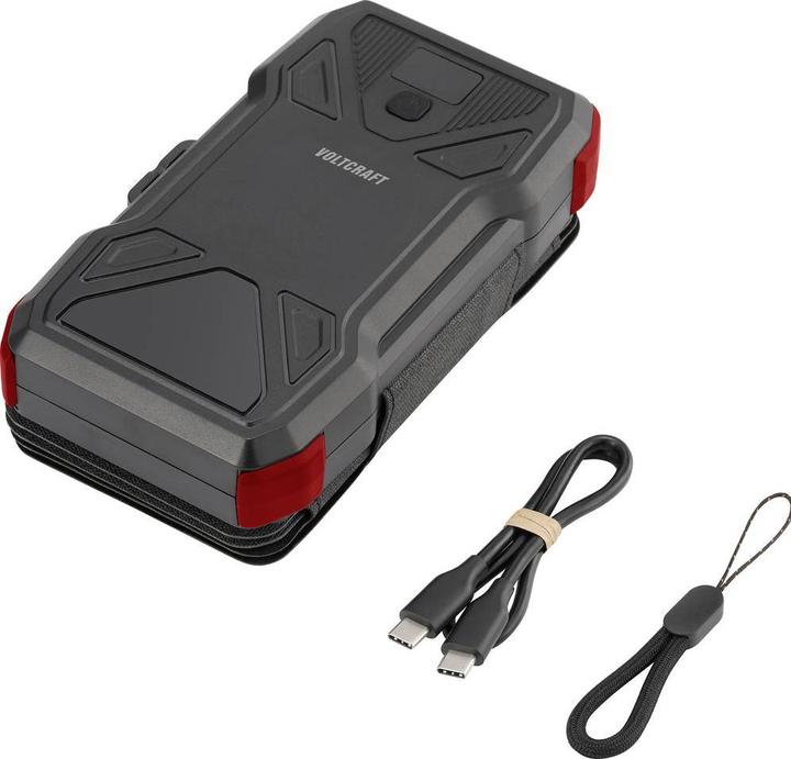 Image du produit Voltcraft VC-SPB-20.000 VC-14456835 banque d'énergie solaire courant de charge cellule solaire 3A 20000 mAh (20000 mAh)