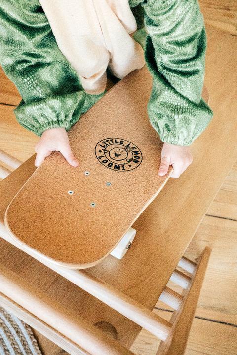 Actual product image Little Lemon Loomi Loomi Boards Corkgrip, Pizza Cat (24.80")