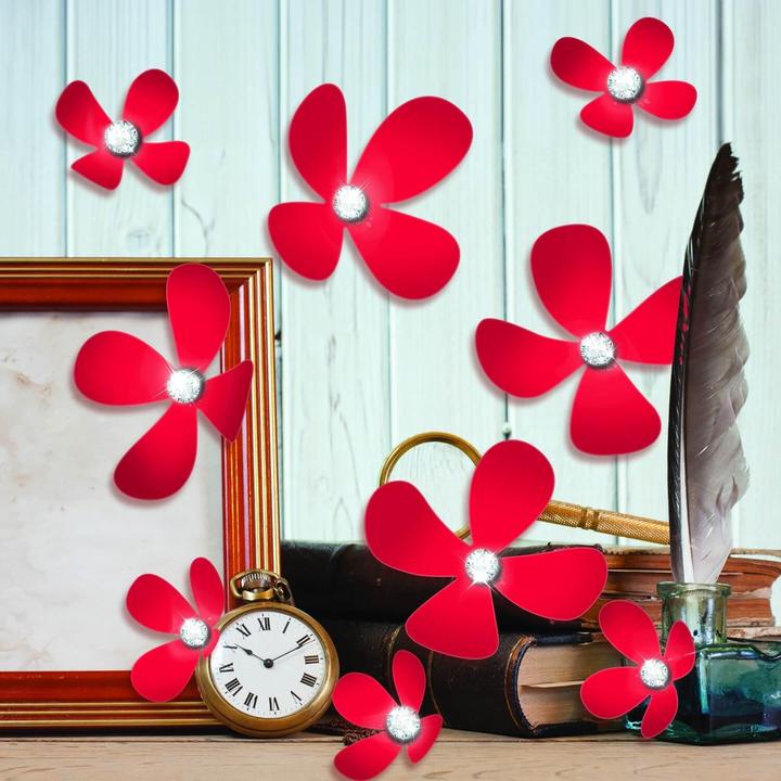 Actual product image Walplus flowers (85.5 x 85.5 cm)