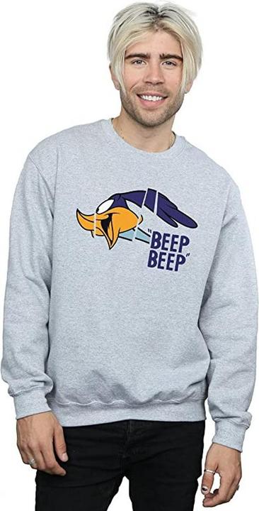 Immagine prodotto Looney Tunes Felpa Beep Beep Road Runner Uomo (L)