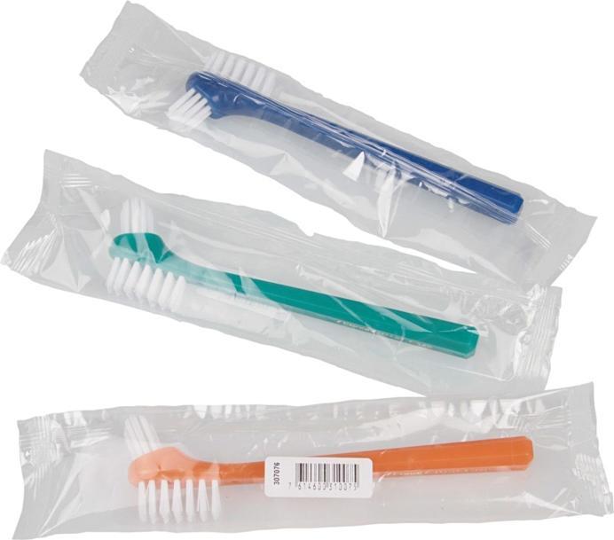 Actual product image Denture brush double (Hard, 1 x)